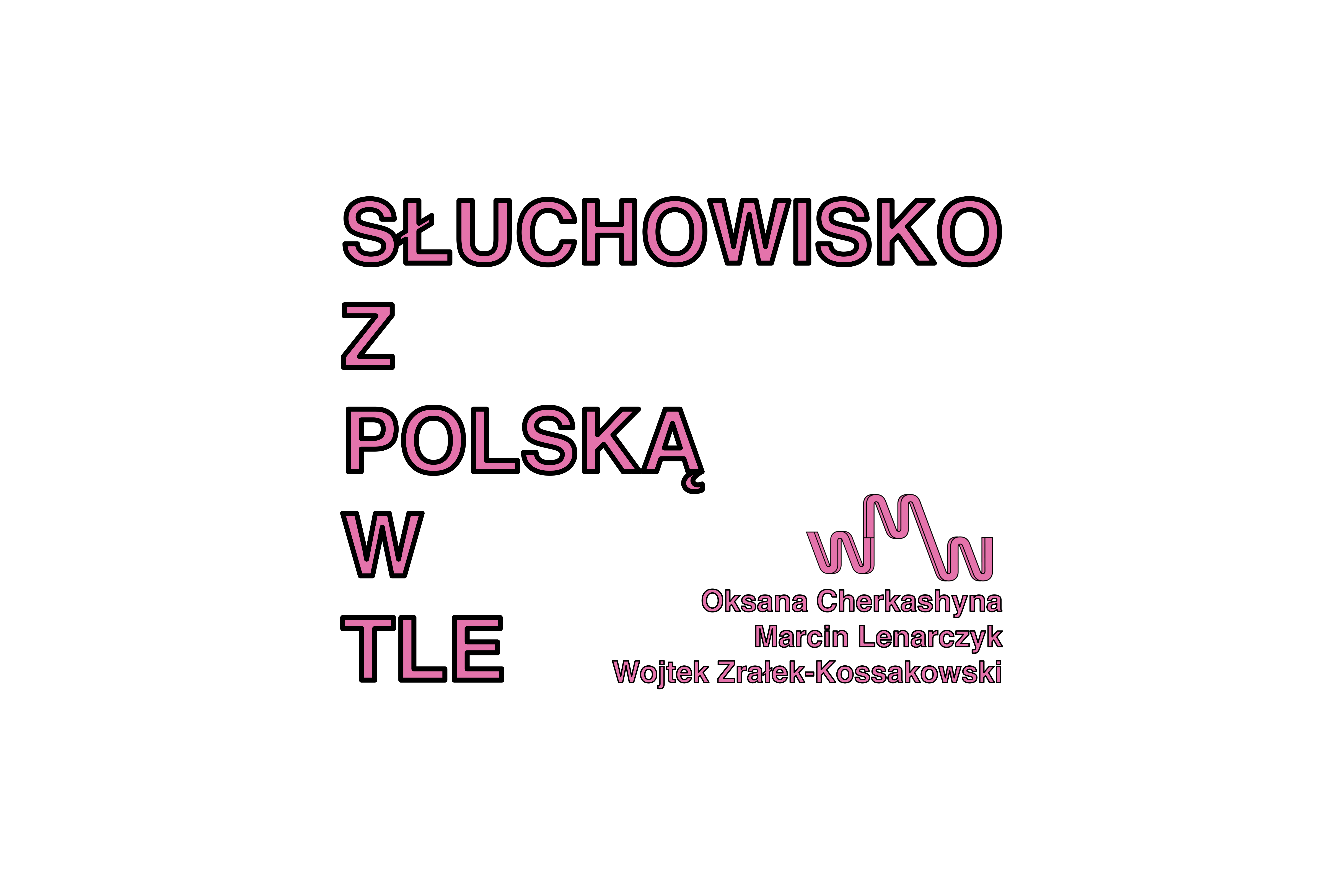 grafika informacyjna z tytułem słuchowiska