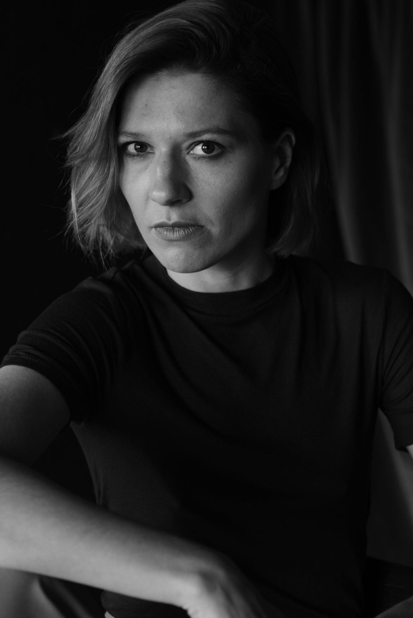 portret Oksany Cherkashyny