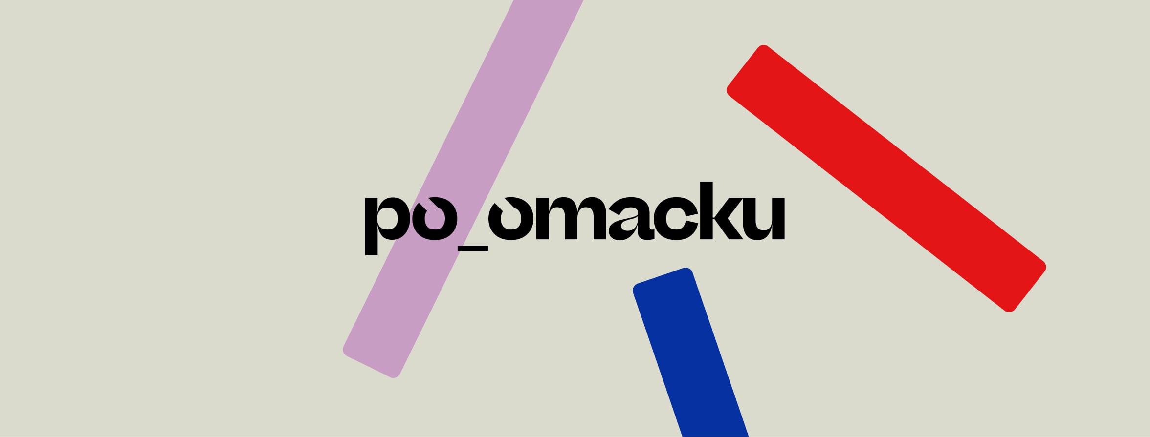 grafika z logo "po omacku